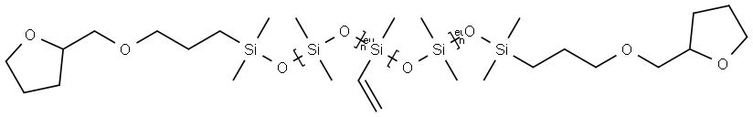 四氢糠氧基丙基封端的单乙烯基对称聚二甲基硅氧烷