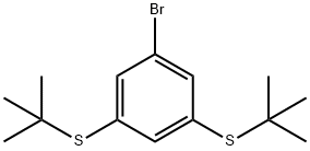 1-溴-3,5,-双（叔丁基硫基）苯