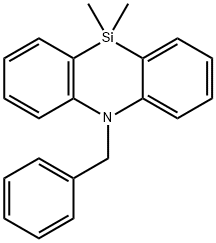 Phenazasiline, 5,10-dihydro-10,
10-dimethyl-5-(phenylmethyl)-