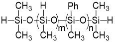 氢基封端的甲基氢硅氧烷和苯基甲基硅氧烷的共聚物