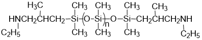 N-乙基氨基异丁基封端的聚二甲基硅氧烷