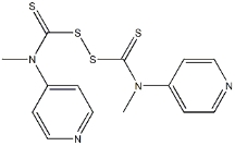 双甲基-(4-吡啶基)硫代氨甲酰]二硫化物