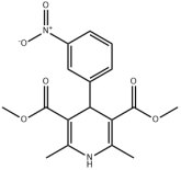4-(间硝基苯基)-2,6-二甲基-1,4-二氢-3,5-吡啶二羧酸二甲酯