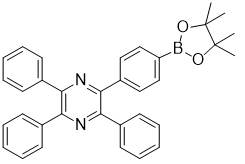 2,3,5-三苯基-6-(4-(4,4,5,5-四甲基-1,3,2-二氧硼杂环戊烷-2-基)苯基)吡嗪