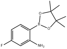 5-氟-2-(4,4,5,5-四甲基-1,3,2-二噁硼烷-2-基)苯胺